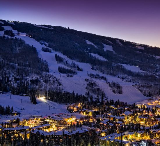 photo of vail mountain and lionshead village